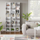 8-Tier Media Tower - White
