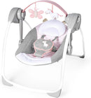 Comfort 2 Go Compact Portable Baby Swing - Flora