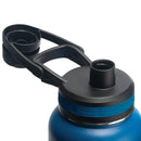 40oz Insulated Stainless Steel Bottle 2 in 1 Chug and Straw Lid - Cobalt