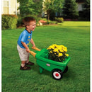 2-in-1 Garden Cart & Wheelbarrow Play Gardening Toy - Multicolor