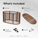 Sleepi V3 Bed - Brown