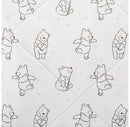 Disney Winnie The Pooh Contoured Changing Pad with Plush Cover