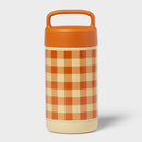 17oz Stainless Steel Vacuum Food Jar - Red/Cream Plaid