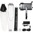 GVM PR150R RGB/Bi-Color LED Video Light Kit with Lantern Softbox