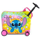 Checked Hardside Ride on Luggage - Stitch