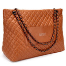 Badgley Mischka Diana Travel Weekender Bag - Brown