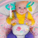 Portable Compact Baby Swing - Pink