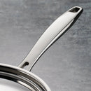 Tri-Ply Clad Deep Saute Pan - Silver