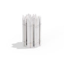 Greenes 144 in. L X 16 in. H Wood White Garden Fence, Pack of 4