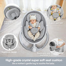 Bluetooth Infant Swing, Aluminum Grey