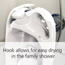Newborn to Toddler Plastic Baby Bathtub - White