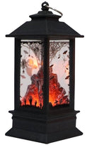 Santas Forest 99936 Halloween Tombstone Lantern, 5 in H, Plastic, Black, Internal Light, Indoor, Outdoor, Pack of 36