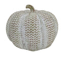 Santas Forest 89932 Resin Pumpkin, 6-1/2 in H, Resin, White, Indoor, Pack of 8