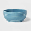 12-Piece Stoneware Dinnerware Set - Blue