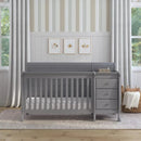 Kalani 4-in-1 Convertible Crib and Changer - Grey