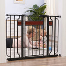 Extra Wide Home Accents Metal Walk Through Baby Gate