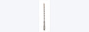 Milwaukee M/2 48-20-7434 Hammer Drill Bit, 1/4 in Dia, 11 in OAL, Spiral Flute, 4-Flute, SDS-Plus Shank