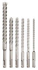 Milwaukee MX4 48-20-7499 Rotary Hammer Drill Bit kit, 6-Piece, Carbide/Steel
