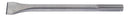 Milwaukee 48-62-4079 Flat Chisel, 1 in Tip, 15-5/16 in OAL, Steel Blade