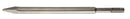 Milwaukee 48-62-6010 Bull Point Chisel, 13-1/2 in OAL, Steel Blade