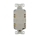 Eaton GF15W-WP GFCI Receptacle, 125 V, 15 A, NEMA: NEMA 5-15R, Back, Side Wiring, White