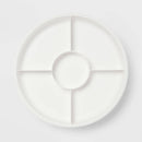 Large Round Packable Serving Set - White