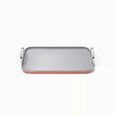 11.73" Nonstick Square Double Burner Crepe Pan - Perracotta