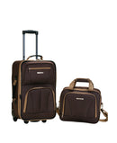 Softside Carry On Luggage Set - Brown