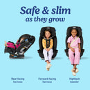 Slim Fit 3-in-1 Convertible Car Seat - Jarret