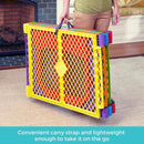 Superyard Colorplay Ultimate 6 Panel Free Standing Play Yard