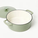 5.5qt Enamel Dutch Oven - Sage Green