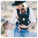 Omni Classic All Carry Positions Baby Carrier for Newborn to Toddler - Pure Black