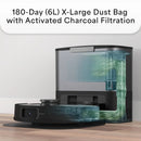 Cordless Robotic Vacuum and Mop - Carbon Steel