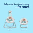 DuetConnect LX Baby Swing and Bouncer - Wales