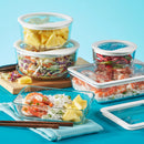 10-Piece Ultimate Glass Food Storage Set - Clear