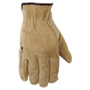Wells Lamont M Split Cowhide Leather Driver Tan Gloves