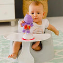 Infant Soft Foam Support Wide Floor Seat - Cool Grey