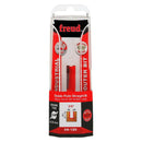 Freud 04-120 Double Flute Straight Bit, 3/8 in Dia Cutter, 7/8 in L Cutting, 1-7/8 in OAL, 1/4 in Dia Shank, 2-Cutter