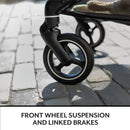 Hummingbird Ultra-Lightweight Carbon Fiber Stroller - Crest Gray