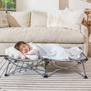 Portable Toddler Bed - Gray