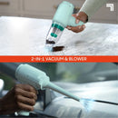 Cordless Handheld Vacuum and Blower Green