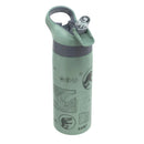 Stainless Steel Double Wall Vacuum Water Bottle - Green