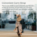 G-Luxe Light Weight Stroller - Greyson (Charcoal Mélange/Carbon Frame)