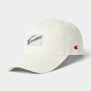 Champion Adult Pigment-Washed Twill Baseball Hat - White