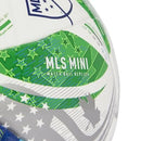Mini Soccer Ball - White/Green/Glory Blue/Solar Blue