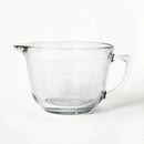 8-Cup Glass Batter Mixing Bowl - Clear