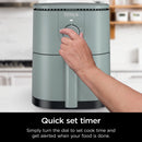 Mini Air Fryer AF080WMSG - Soft Sage