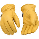 Kinco Men's Indoor/Outdoor Driver Gloves Gold L 1 pair