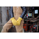 Kinco Men's Indoor/Outdoor Driver Gloves Gold L 1 pair