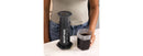 Large Manual Coffee Maker - Gray